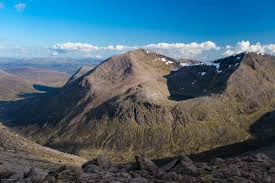Braeriach mountain in Scotland